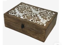 Picture of wooden jewelry box
